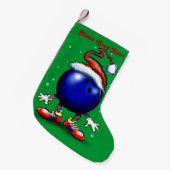 Bowling Kerstmis Kleine Kerstsok (Voorkant (Hangend))