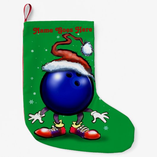 Bowling Kerstmis Kleine Kerstsok (Voorkant)