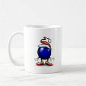 Bowling Kerstmis Koffiemok (Links)