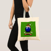 Bowling Kerstmis Tote Bag (Voorkant (product))