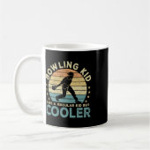 Bowling Kind Bowling Speler Funny Koffiemok (Links)