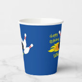 Bowling kinderen Birthday Cute Sports Papieren Bekers (Links)