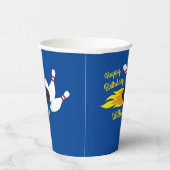 Bowling kinderen Birthday Cute Sports Papieren Bekers (Rechts)