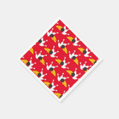 Bowling kinderen Birthday Cute Sports Servet (Hoek)