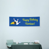 Bowling kinderen Birthday Cute Sports Spandoek (Beurs)