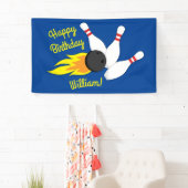 Bowling kinderen Birthday Cute Sports Spandoek (Insitu)