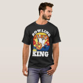 Bowling King Evolution of Man Bowling T-shirt (Voorkant volledig)