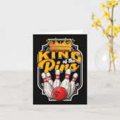 Bowling King of the Pins Kaart (Gele Bloem)