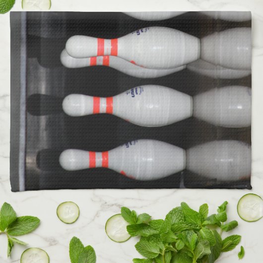 Bowling Kitchen Towel Theedoek (Gevouwen)