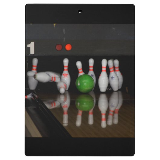 Bowling-klembord Klembord (Achterkant)