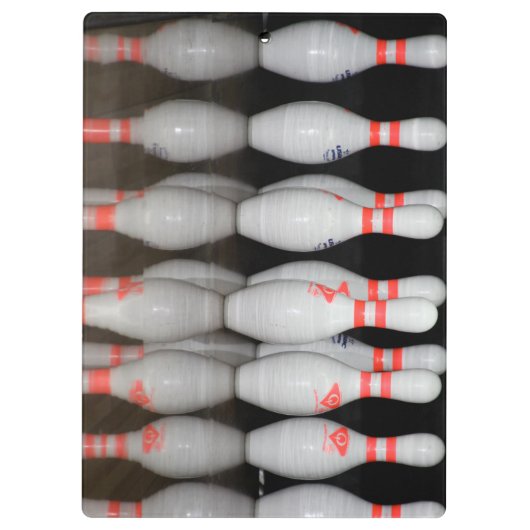 Bowling-klembord Klembord (Achterkant)