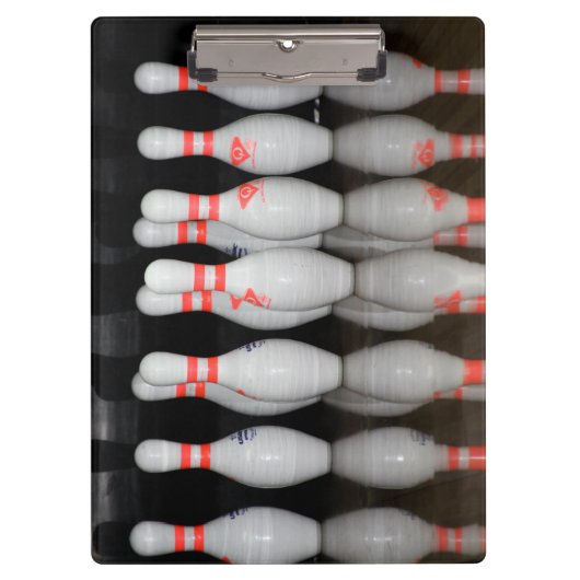 Bowling-klembord Klembord (Voorkant)