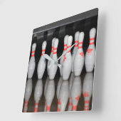 Bowling-klok Vierkante Klok (Hoek)