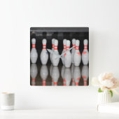 Bowling-klok Vierkante Klok (Huis)