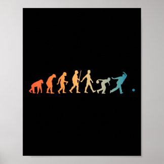 Bowling Kunst Voor Mannen Vrouwen Kinderen Bowler  Poster