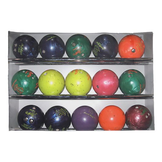 Bowling kussen Hoesje Kussensloop (Achterkant-Rechts)