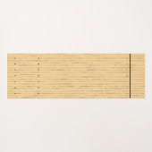 Bowling Lane/Approach Area (voor/achter) Yoga Mat (Achterkant (horizontaal))