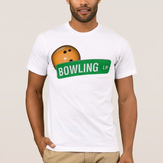 Bowling Lane T-shirt (Voorkant)