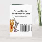 Bowling League Night Kaart (Achterkant)