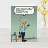 Bowling League Night Kaart (Gele Bloem)