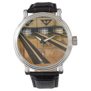 Bowling League Time Horloge