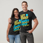 Bowling left Handed Bowler Fun Team T-shirt (Unisex)