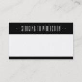 Bowling Lessen voor beginners | Beroepsbeoefenaars Visitekaartje (Achterkant)