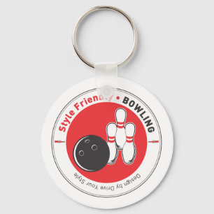 BOWLING LLAVERO SLEUTELHANGER