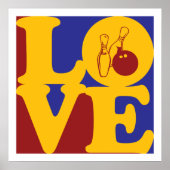 Bowling Love Poster (Voorkant)