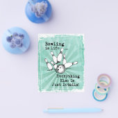 Bowling Lover Gift, grappige Bowling Player Gift Flyer (Enkel)