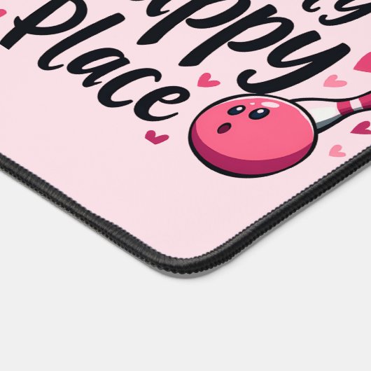 Bowling Lover Schattige Retro Esthetisch Sportontw Bureaumat (Hoek)