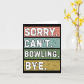 Bowling Lovers Kaart (Gele Bloem)