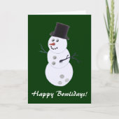 Bowling Lovers Kerst Kaarten (Voorkant)