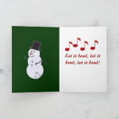 Bowling Lovers Kerst Kaarten (Binnen)