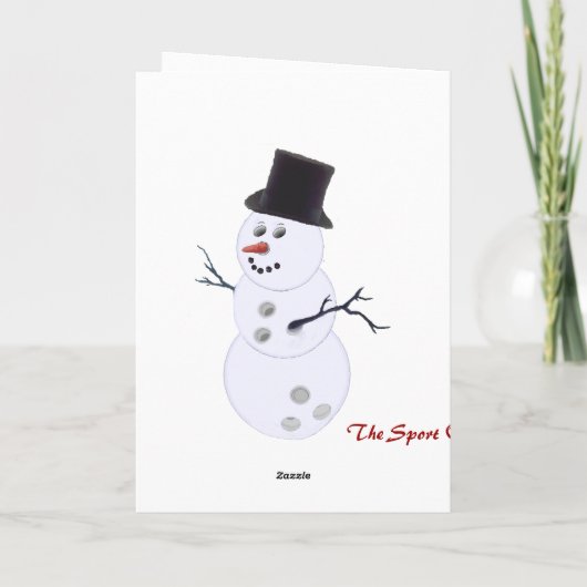 Bowling Lovers Kerst Kaarten (Achterkant)