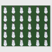 Bowling Lovers Kerstmis Cadeaupapier (Vlak)