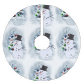 Bowling Lovers Kerstmis Kerstboom Rok (Voorkant)