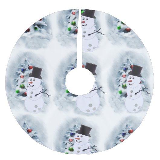 Bowling Lovers Kerstmis Kerstboom Rok (Voorkant)