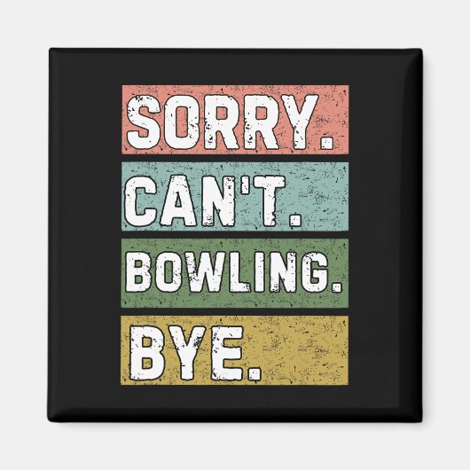 Bowling Lovers Magneet (Voorkant)