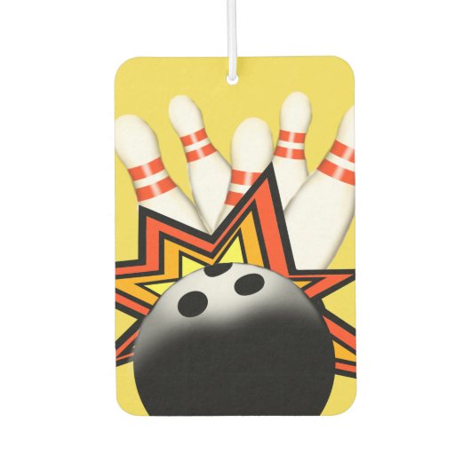 Bowling luchtverfrisser (Voorkant)