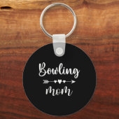 Bowling Ma Funny Bowling Lovers Gift Womens Bowle Sleutelhanger (Voorkant)