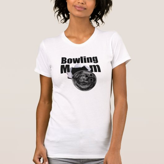 Bowling mama t-shirt (Voorkant)