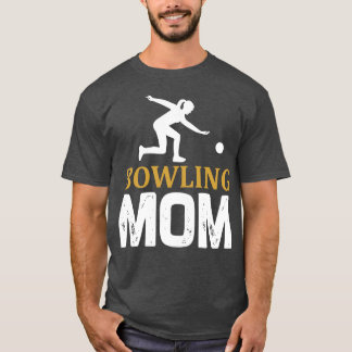 Bowling mama voor moeders t-shirt