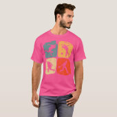 Bowling Mannen Bowler Bowling Ball T-shirt (Voorkant volledig)