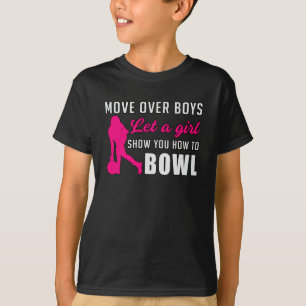 Bowling Meisje Prinses Koningin Bowl Grappig cadea T-shirt