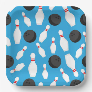 Bowling met Papieren Borden, Spelletjesavond Feest Bordje