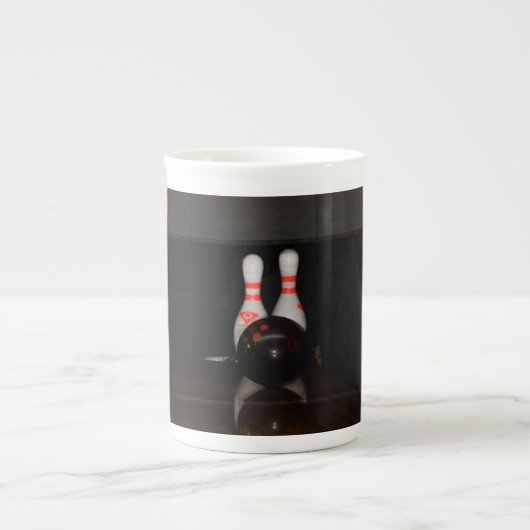 Bowling-Mok Porselein Kop (Voorkant)