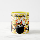 Bowling-Mok Tweekleurige Koffiemok (Center)