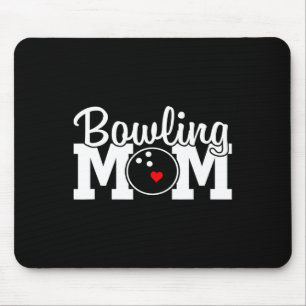 Bowling Mom Moederdag verjaardagsfeestje voor vrou Muismat