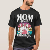 Bowling Mom Pin Bowler Strike Bowling Team Bowling T-shirt (Voorkant)